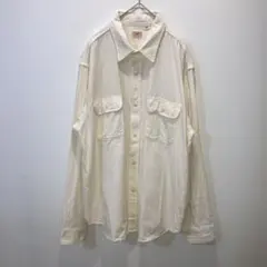 SUGAR CANE シュガーケーン　シャンブレーワークシャツ　ホワイト　XLのサムネイル
