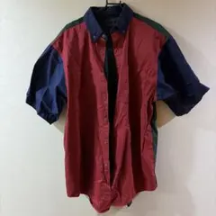 THE ARROW COMPANY 半袖シャツ 赤/緑/紺