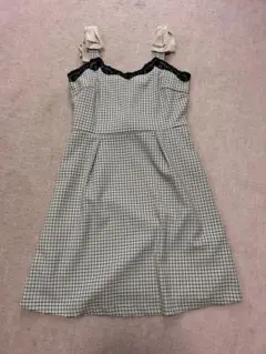 ロディスポット チェック柄ワンピース
