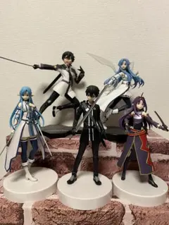SAO キリト　アスナ　ユウキ　5体セット
