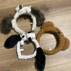 usj カチューシャ　セット　スヌーピー ティム