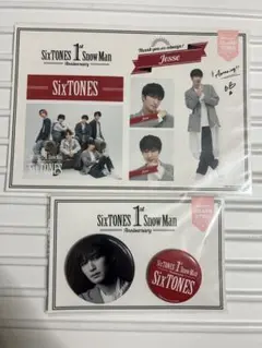 SixTONES ジェシー ステッカー＆缶バッジ