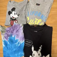 子供用Tシャツセット（ミッキー・ピカチュウ）