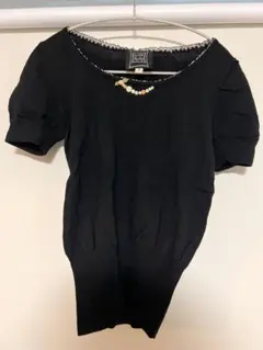 Cynthia Rowley ブラックニット 半袖 2