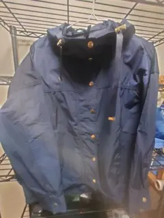 GU　ネイビー フード付き ジャケットＳ