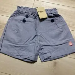 【新品】ミキハウス　ホットビスケッツ　ストライプショートパンツ 120