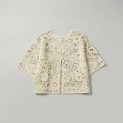UNITED ARROWS エンブロイダリー ショートスリーブ カーディガンのサムネイル