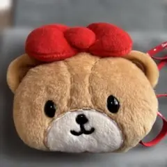 サンリオ Tiny Chum リボン付きポーチ