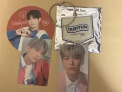 TXT テヒョン Cafe アクリルキーホルダー コースター トレカ セット