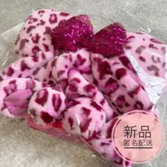 ディズニー　ファンキャップ　レオパード　ヒョウ柄　豹柄　ピンク　ミニー　アニマル
