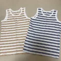 無印良品　タンクトップ2枚セット　150cm