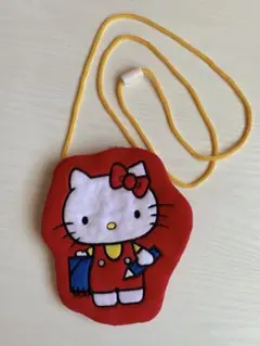 レトロなハローキティ がま口ポーチ おさいふ