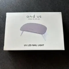 【新品未開封】 and us UVLEDネイルライト スリーコインズ