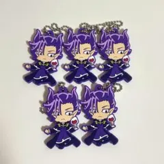 Mairimashita! Iruma-kun Mairima Defo-Raba Keychain Kalego 5 pieces