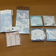メモ帳、付箋7点セット