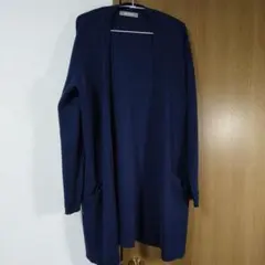 ナノ・ユニバースメンズロングカーディガン