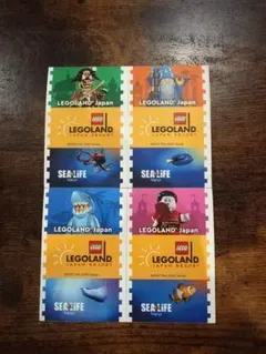 LEGOLAND　コンボ1DAYパスポート4枚(おとな2枚、こども2枚)のサムネイル