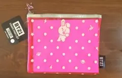 BT21 スクエアポーチ ピンク　おまけ付き