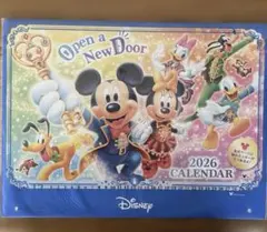 【未開封品】 ディズニー 壁掛けカレンダー 2026