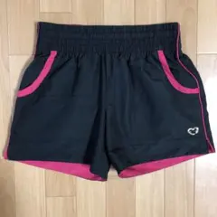 IGNIO イグニオDisney　テニスウェア　ショートパンツ　ブラック　ピンク