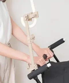 【新品】3coins ベビーカー用傘スタンド　スリコ