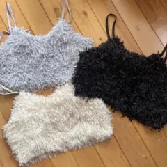 かつ様専用 未使用♡DISCOATビスチェ(グレー)