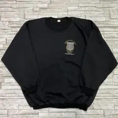 90s ヴィンテージスウェット 国際警察 両面ロゴ インターナショナルポリス