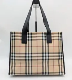 美品☆BURBERRY LONDON ノバチェック ハンドバッグ トートバッグ