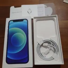 Apple iPhone 12mini 箱とケーブル