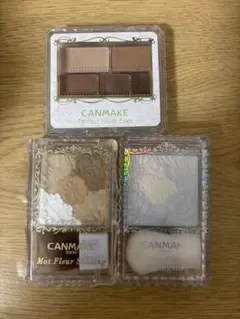 CANMAKE パウダーチークセット3点