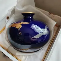 青白陶器 花瓶 鶴柄　香蘭社 2025年最新】鶴 香蘭社 花瓶の人気アイテム - メルカリ