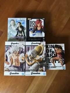 ワンピース ドラゴンボール フィギュア5点セット