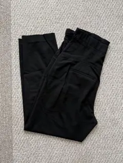 【UNIQLO】スマートマタニティアンクルパンツ　Lサイズ　ブラック