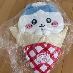 ちいかわ クレープくじ BIGクレープな抱っこぬいぐるみ A賞 ハチワレ
