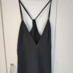 ZARA　黒 　タイトフィット ワンピース　キャミ