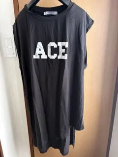 AGNOST femme ACE ロゴ Tシャツ ブラックのサムネイル