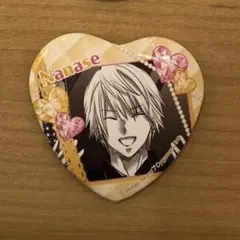 明日カノ 明日、私は誰かのカノジョ 七星 ホログラムハート型キャラバッジ