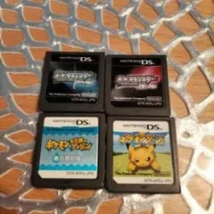 ポケットモンスター DSソフト 4本セット　ダイヤモンド　パール