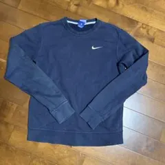 Nike ネイビー スウェット ワンポイント Sサイズ