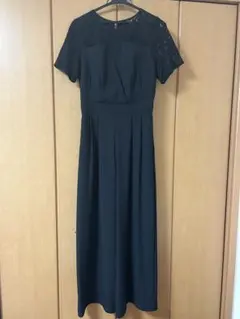 Kana ビスチェ風　オールインワン　パンツドレス　Mサイズ　ブラック