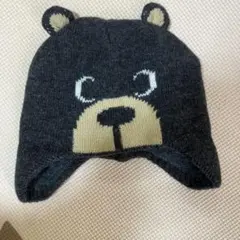 mont-bell クマ耳付きニット帽 ベビー用　46-50センチ