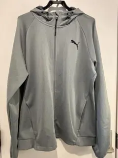 PUMA フード付きジャケット グレー