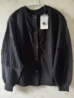 IRIEY 【2WAY】ブラックカーディガン sizeフリー ☆新品未使用☆