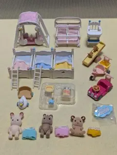 シルバニアファミリー　赤ちゃん　家具遊具　小物　まとめ売り