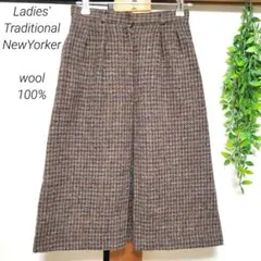 Ladies' Traditional New Yorker ウール スカート