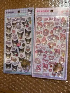 ボンボンドロップシール クロミ マイメロ 第二弾 正規品 2種セット