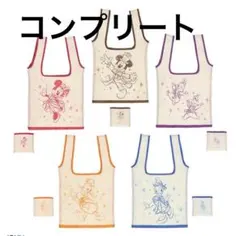 ディズニーランド　40周年　カプセルトイ　エコバッグ　コンプリートのサムネイル