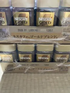 メルカリ市！ネスカフェゴールドブレンド120g×24本 賞味期限2028年3月