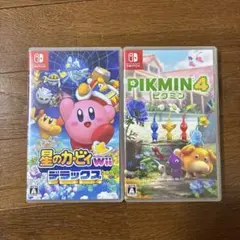 Nintendo Switch ソフト2本セット 星のカービィ ピクミン4のサムネイル
