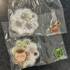 ちいかわ キャラシャカチャームグミ 2点セットあのこ　でかつよ くりまんじゅう